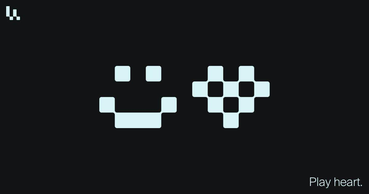 Reference: pixel smiley and heart